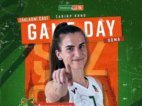 Plakát události Chance ŽBL: Žabiny Brno - KP TANY Brno
