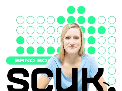 Plakát události SCUK #2 — Právnický stand-up pro designéry a marketéry