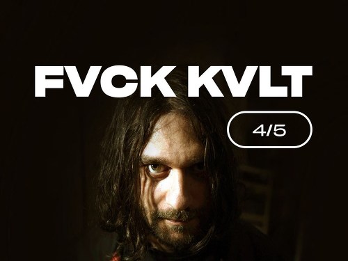 Plakát události FVCK KVLT + Dušan Vlk