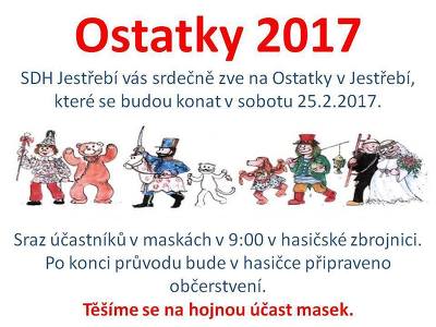 Plakát události Ostatky 2017