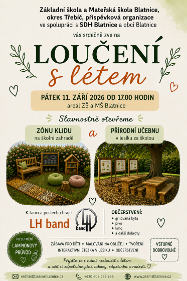 Plakát události Loučení s létem v Blatnici
