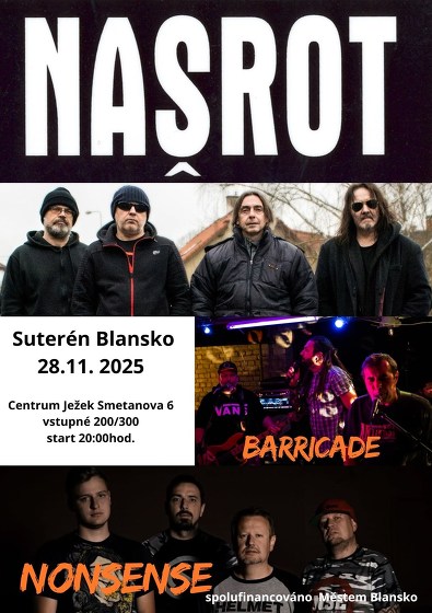 Plakát události Našrot / koncert