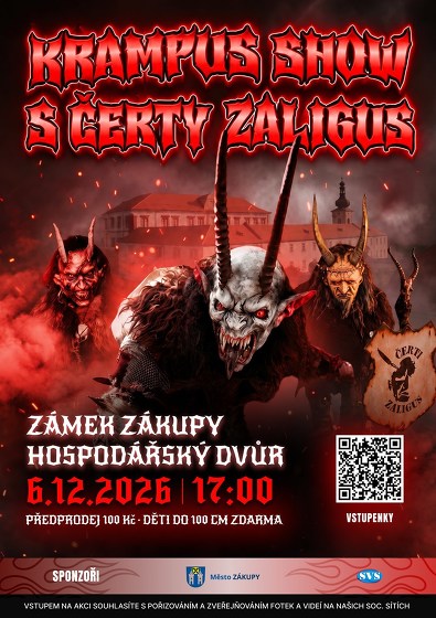 Plakát události KRAMPUS SHOW S ČERTY ZALIGUS