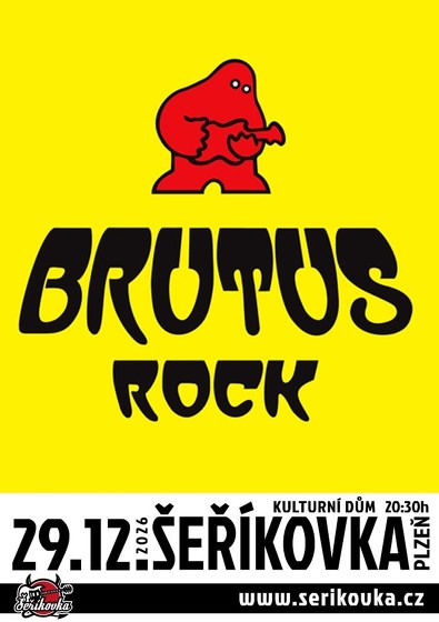 Plakát události Brutus v Šeříkovce