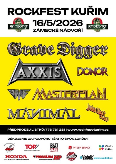 Plakát události Rockfest Kuřim