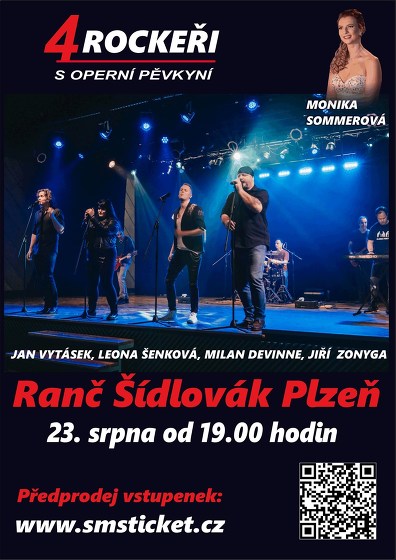 Plakát události 4 ROCKEŘI s operní pěvkyní