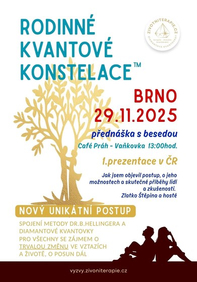 Plakát události Rodinné kvantové konstelace