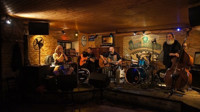 Plakát události P.P.Band (SK) + Backsight