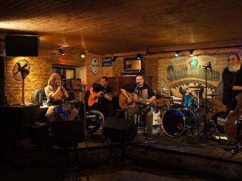 Plakát události P.P.Band (SK) + Backsight