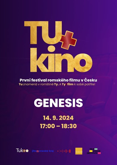 Plakát události Festival romského filmu Tu+kino projekce filmu Genesis
