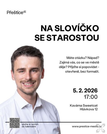 Plakát události Na slovíčko se starostou