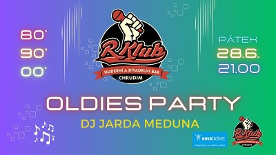 Plakát události Oldies party - Chrudim