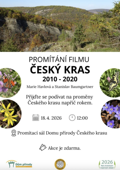Plakát události Promítání filmu ČESKÝ KRAS