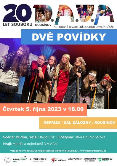 Plakát události Dvě povídky