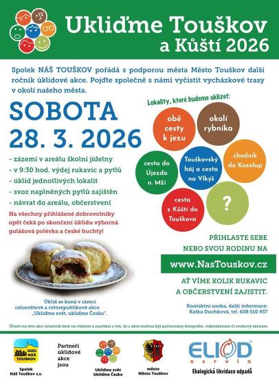 Plakát události Ukliďme Touškov