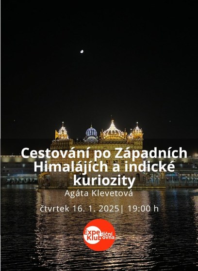 Plakát události Cestování po Západních Himalájích a indické kuriozity