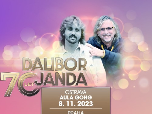 Plakát události Dalibor Janda - Gala koncert 70