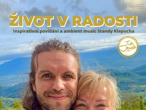 Plakát události Život v radosti - Sandra Pogodová a Tomáš Lukavec / beseda