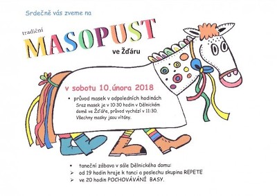 Plakát události Masopust