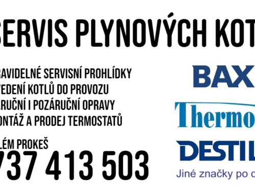 SERVIS plynových kotlů