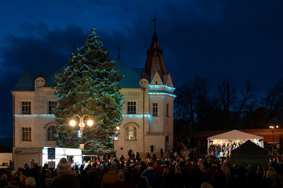 Plakát události Rozsvícení Vánočního stromu
