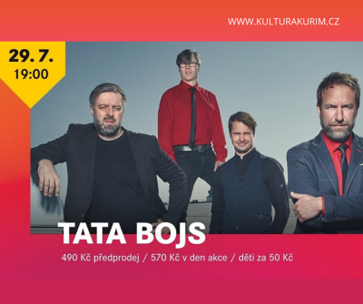 Plakát události Koncert Tata bojs