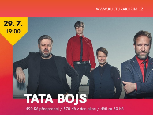 Plakát události Koncert Tata bojs