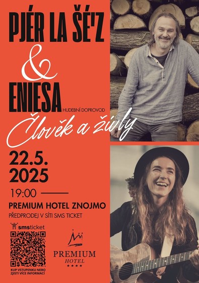 Plakát události Pjér la Šé'z & Eniesa: Člověk a živly