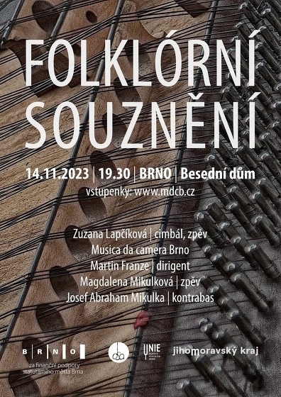 Plakát události Folklórní souznění