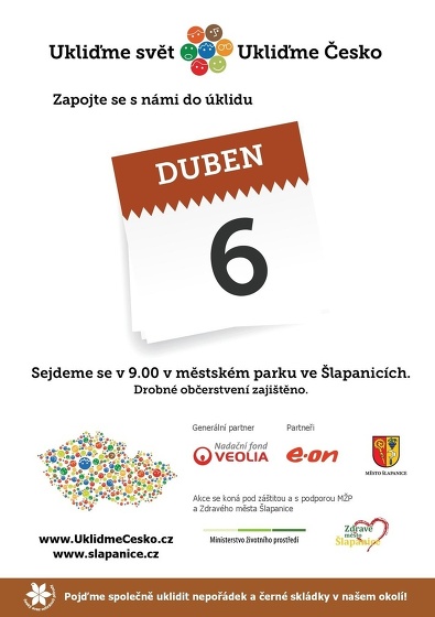 Plakát události Ukliďme Česko