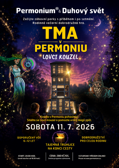 Plakát události TMA V PERMONIU - Lovci kouzel