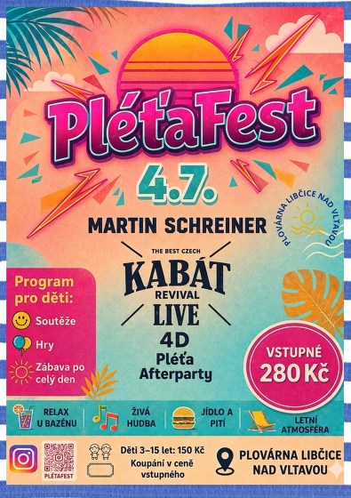 Plakát události PléťaFest