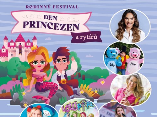 Plakát události Den princezen a rytířů - Zámek Slavkov u Brna
