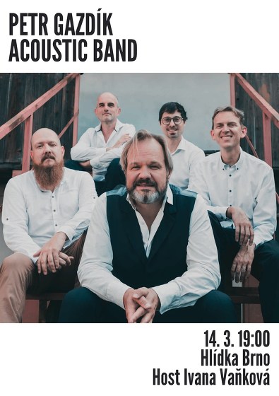 Plakát události Petr Gazdík Acoustic band