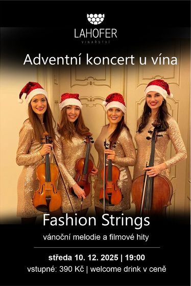 Plakát události Adventní koncert u vína
