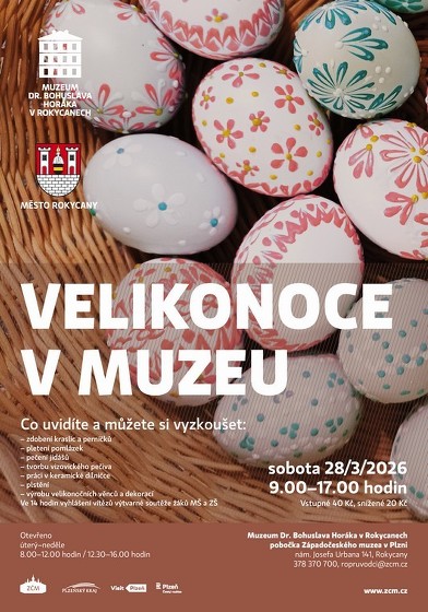 Plakát události Velikonoce v muzeu