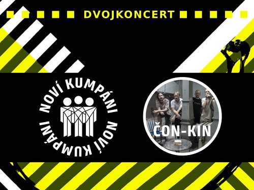 Plakát události Noví kumpáni + Čon-Kin