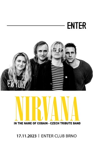 Plakát události Nirvana Czech Tribute Band
