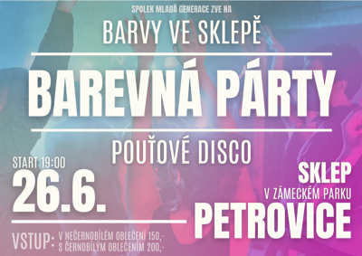Plakát události Barvy ve sklepě