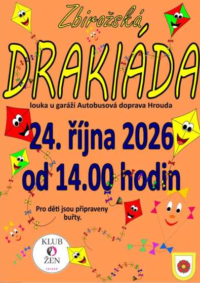 Plakát události Zbirořská Drakiáda