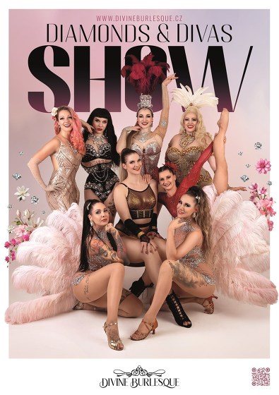 Plakát události Divine Burlesque: Diamonds & Divas show