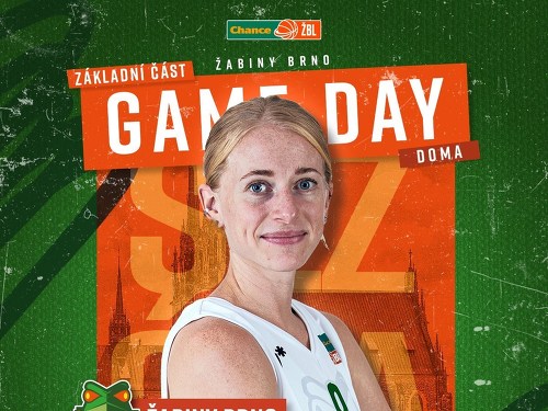Plakát události Chance ŽBL: Žabiny Brno - ZVVZ USK Praha