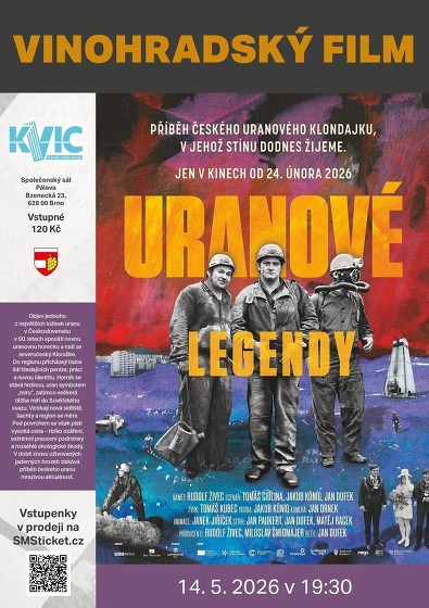 Plakát události Vinohradský film: Uranové legendy