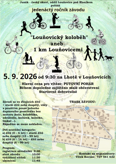 Plakát události Louňovický koloběh