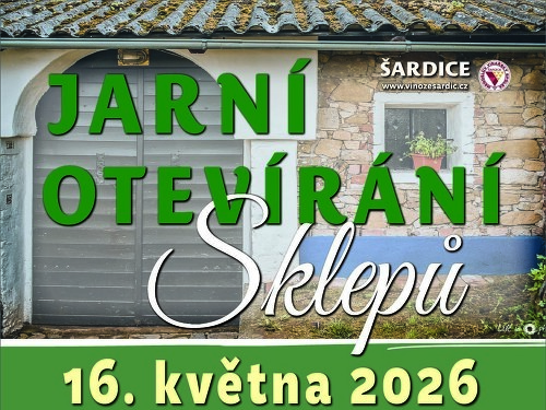 Plakát události Jarní otvírání sklepů v Šardicích