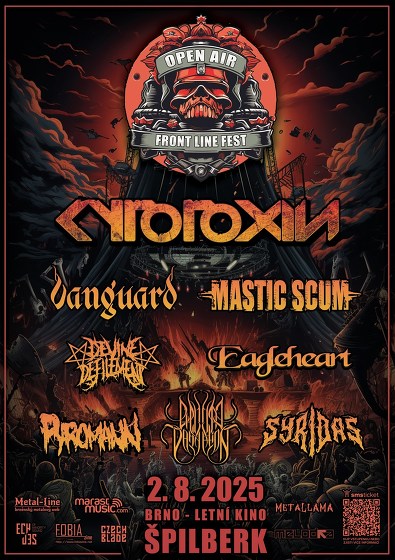 Plakát události FRONT LINE FEST - Open Air - 2025