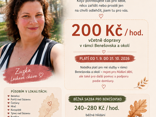 Podzimní nabídka Benešovsko