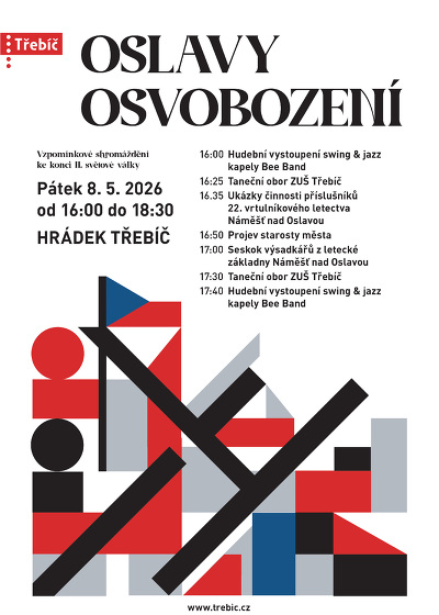 Plakát události Oslavy osvobození