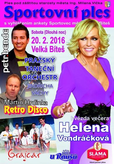 Plakát události Sportovní ples