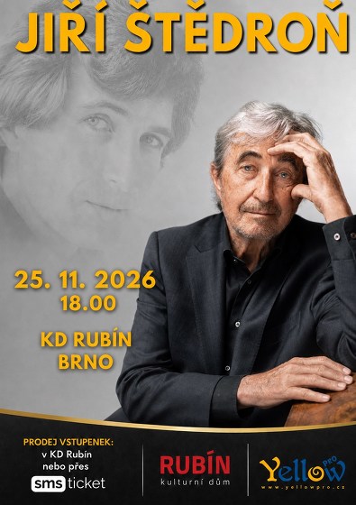 Plakát události Koncert Jiřího Štědroně